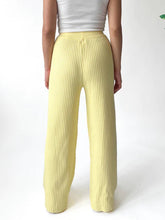 Load image into Gallery viewer, Ribbed Wide Leg Sweater Pants