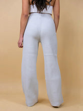 Load image into Gallery viewer, Ribbed Wide Leg Sweater Pants