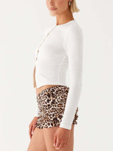 Load image into Gallery viewer, Button Down Long Sleeve T-Shirt