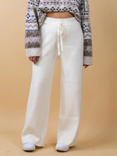 Load image into Gallery viewer, Ribbed Wide Leg Sweater Pants