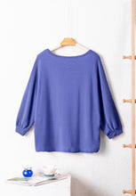 Load image into Gallery viewer, Texture V-Neck Long Sleeve Top