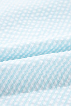 Load image into Gallery viewer, Ruffled Striped Notched Mini Dress