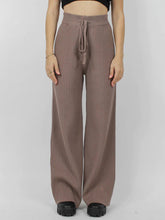 Load image into Gallery viewer, Ribbed Wide Leg Sweater Pants