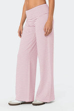 Load image into Gallery viewer, Striped Wide Leg Pants