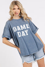Load image into Gallery viewer, Mittoshop GAME DAY Round Neck Short Sleeve T-Shirt