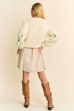 Load image into Gallery viewer, Davi & Dani Floral Pattern Button Down Cardigan