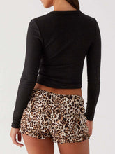 Load image into Gallery viewer, Button Down Long Sleeve T-Shirt