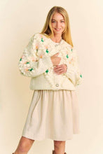 Load image into Gallery viewer, Davi & Dani Floral Pattern Button Down Cardigan
