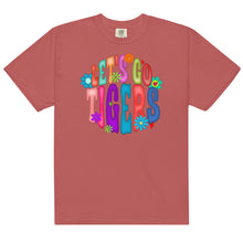 Load image into Gallery viewer, Let's Go Tigers Comfort Colors garment-dyed heavyweight t-shirt