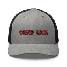 Load image into Gallery viewer, Texas Tech Trucker Cap
