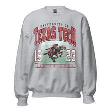 Load image into Gallery viewer, Vintage Red Raiders Unisex Sweatshirt