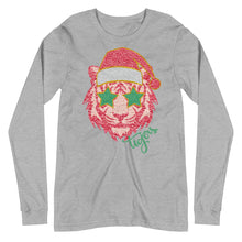 Load image into Gallery viewer, Christmas Tiger Unisex Long Sleeve Tee
