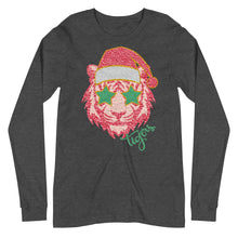Load image into Gallery viewer, Christmas Tiger Unisex Long Sleeve Tee