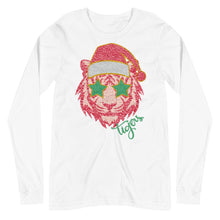 Load image into Gallery viewer, Christmas Tiger Unisex Long Sleeve Tee