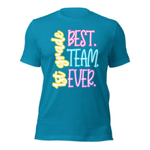 Load image into Gallery viewer, Best 1st grade team ever bella canvas Unisex t-shirt