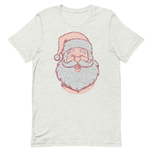 Load image into Gallery viewer, Large Santa Head Unisex t-shirt