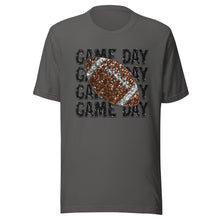 Load image into Gallery viewer, Faux Glitter Sequin Game Day Unisex t-shirt