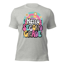Load image into Gallery viewer, Hello Second Grade Rainbow Unisex t-shirt