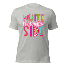 Load image into Gallery viewer, White Side Leadership Unisex t-shirt