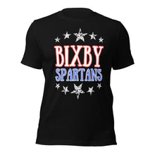 Load image into Gallery viewer, Bixby Spartans Stars Bella Canvas Unisex t-shirt