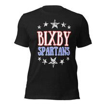 Load image into Gallery viewer, Bixby Spartans Stars Bella Canvas Unisex t-shirt