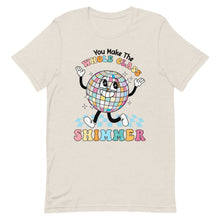 Load image into Gallery viewer, You make the whole class shimmer bella canvas Unisex t-shirt