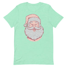 Load image into Gallery viewer, Large Santa Head Unisex t-shirt