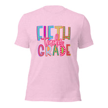 Load image into Gallery viewer, Fifth Grade Teacher Bella Canvas Unisex t-shirt