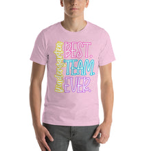 Load image into Gallery viewer, Best Kindergarten Team Ever bella canvas Unisex t-shirt