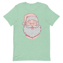 Load image into Gallery viewer, Large Santa Head Unisex t-shirt
