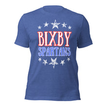 Load image into Gallery viewer, Bixby Spartans Stars Bella Canvas Unisex t-shirt