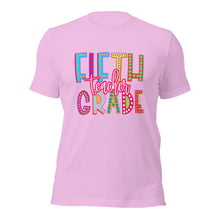 Load image into Gallery viewer, Fifth Grade Teacher Bella Canvas Unisex t-shirt
