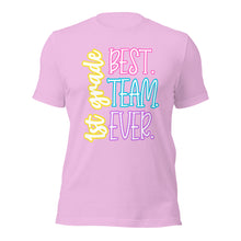 Load image into Gallery viewer, Best 1st grade team ever bella canvas Unisex t-shirt