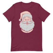Load image into Gallery viewer, Large Santa Head Unisex t-shirt