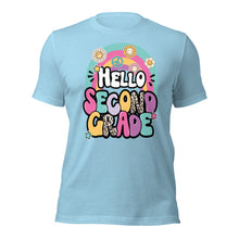 Load image into Gallery viewer, Hello Second Grade Rainbow Unisex t-shirt