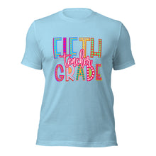 Load image into Gallery viewer, Fifth Grade Teacher Bella Canvas Unisex t-shirt