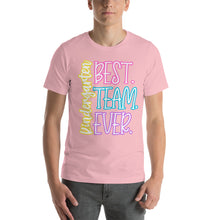 Load image into Gallery viewer, Best Kindergarten Team Ever bella canvas Unisex t-shirt