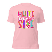 Load image into Gallery viewer, White Side Leadership Unisex t-shirt