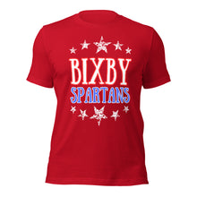 Load image into Gallery viewer, Bixby Spartans Stars Bella Canvas Unisex t-shirt