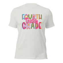 Load image into Gallery viewer, Fourth Grade Teacher Bella Canvas Unisex t-shirt