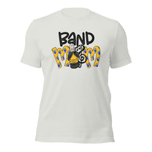Load image into Gallery viewer, Band Mom Blue and Yellow Paws Unisex t-shirt