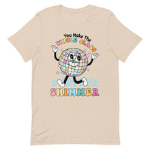 Load image into Gallery viewer, You make the whole class shimmer bella canvas Unisex t-shirt