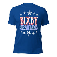 Load image into Gallery viewer, Bixby Spartans Stars Bella Canvas Unisex t-shirt