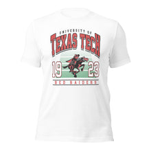Load image into Gallery viewer, Vintage Red Raiders Bella Canvas Unisex t-shirt