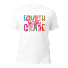 Load image into Gallery viewer, Fourth Grade Teacher Bella Canvas Unisex t-shirt