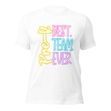 Load image into Gallery viewer, Pre-K Best Team Ever Bella Canvas Unisex t-shirt
