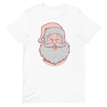 Load image into Gallery viewer, Large Santa Head Unisex t-shirt
