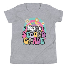 Load image into Gallery viewer, Hello Second Grade Youth Short Sleeve T-Shirt