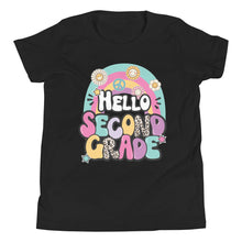 Load image into Gallery viewer, Hello Second Grade Youth Short Sleeve T-Shirt