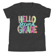 Load image into Gallery viewer, Hello Second Grade Youth Short Sleeve T-Shirt
